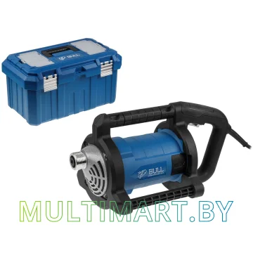 Вибратор глубинный Bull PCV 6026 1329605 (без вибронаконечника, кейс)